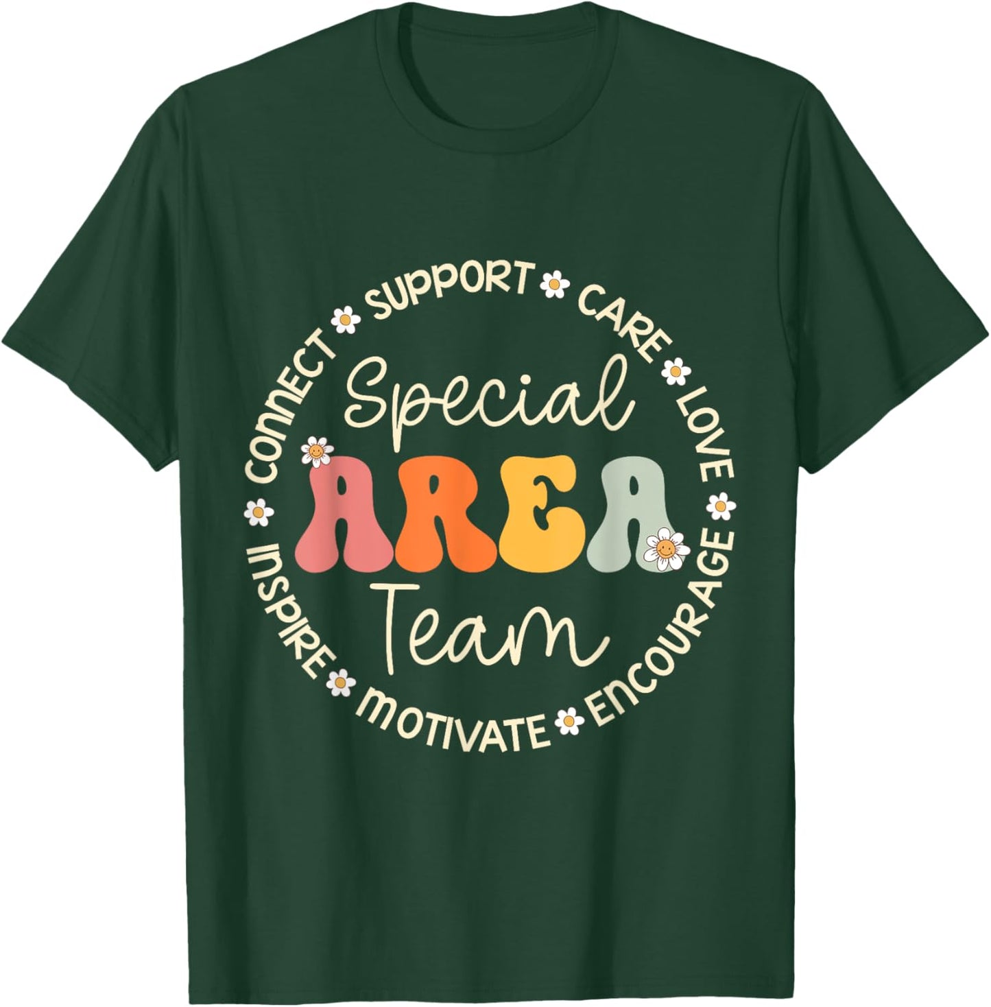 Special Area Team Appreciation Week Back to School T-Shirt - T-Shirt | Forest