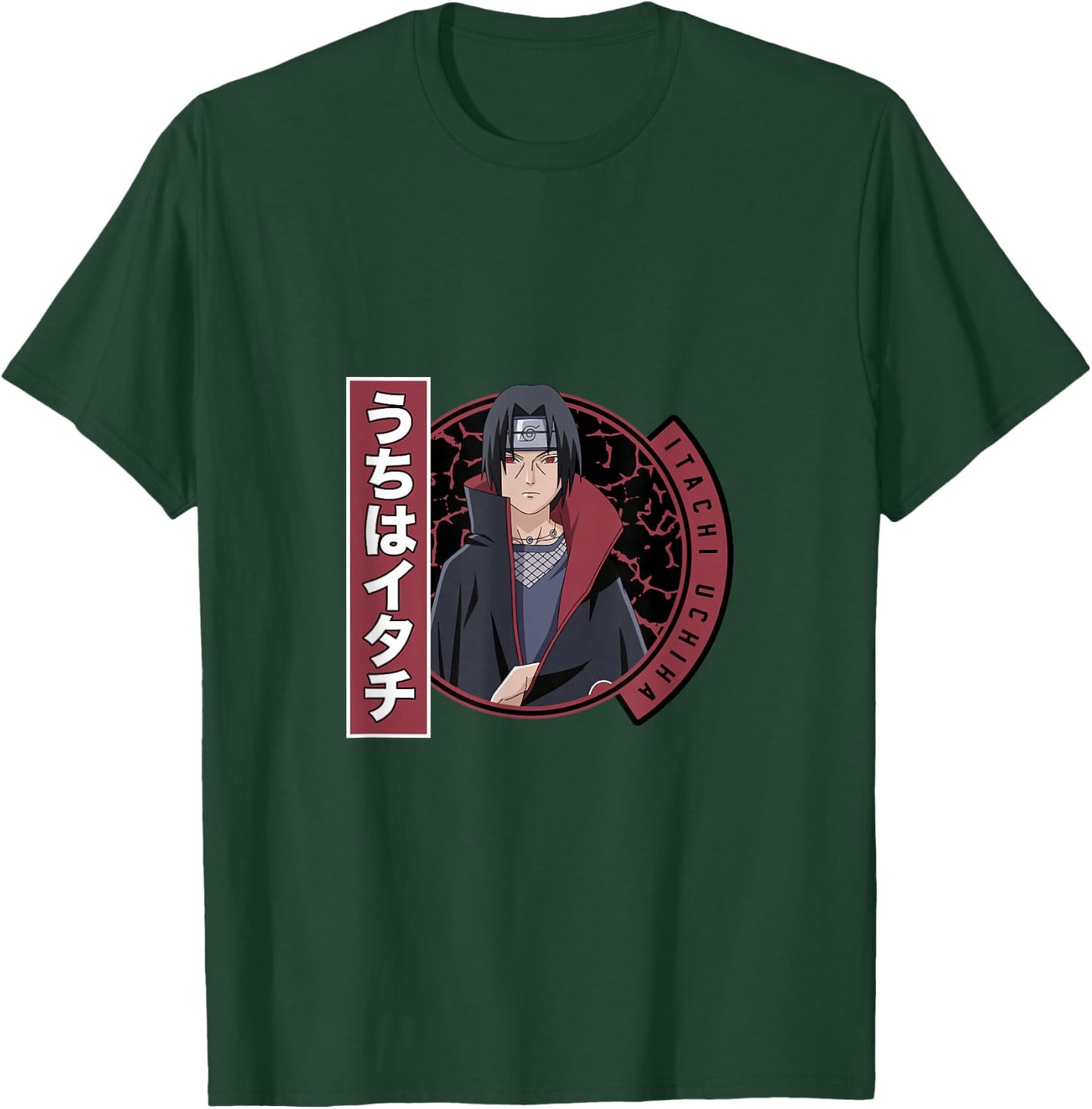 Naruto Shippuden Itachi Uchiha T-Shirt - T-Shirt | Forest