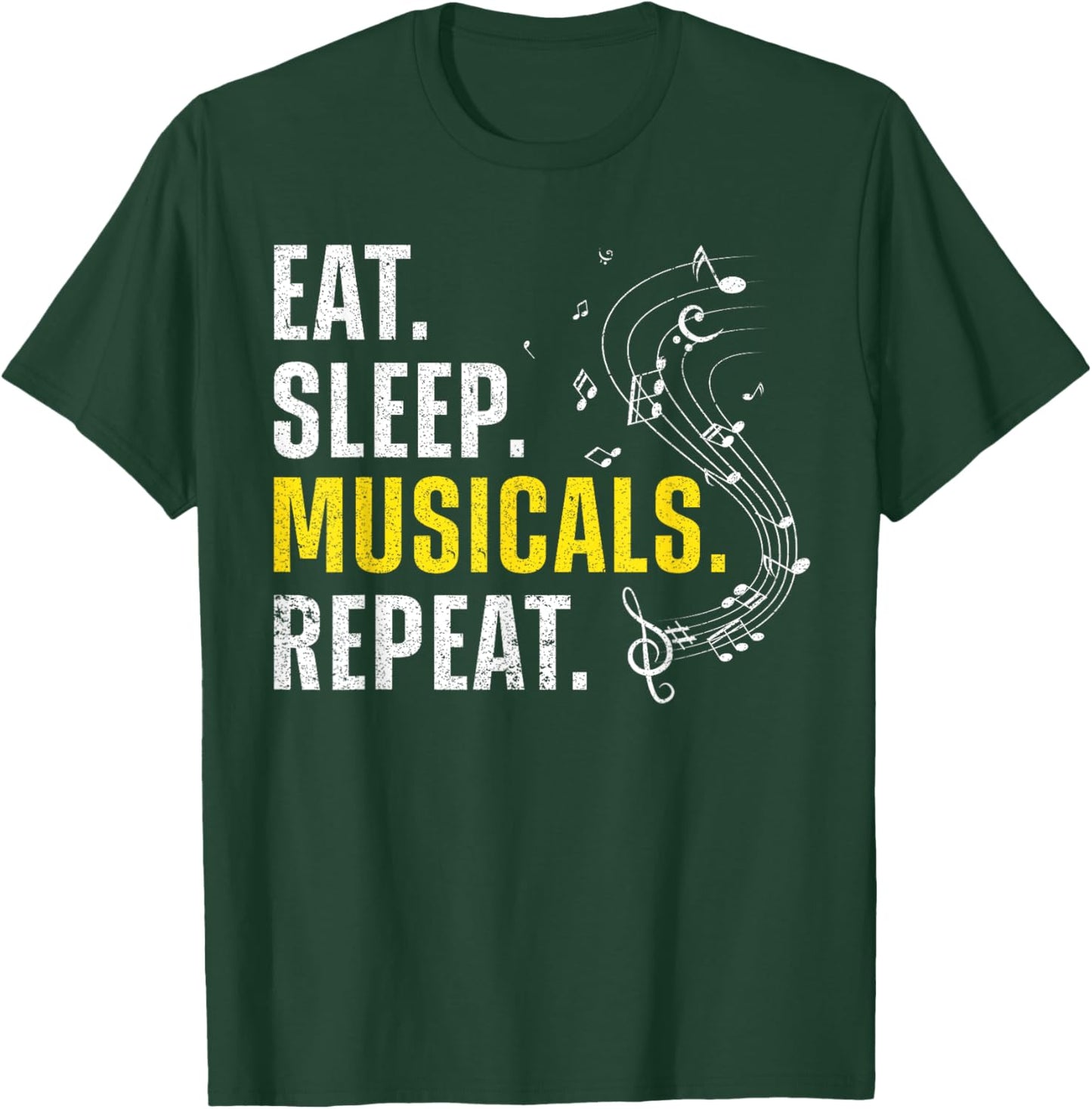 Cool Musical Design Women Broadway Musical Theatre T-Shirt - T-Shirt | Forest