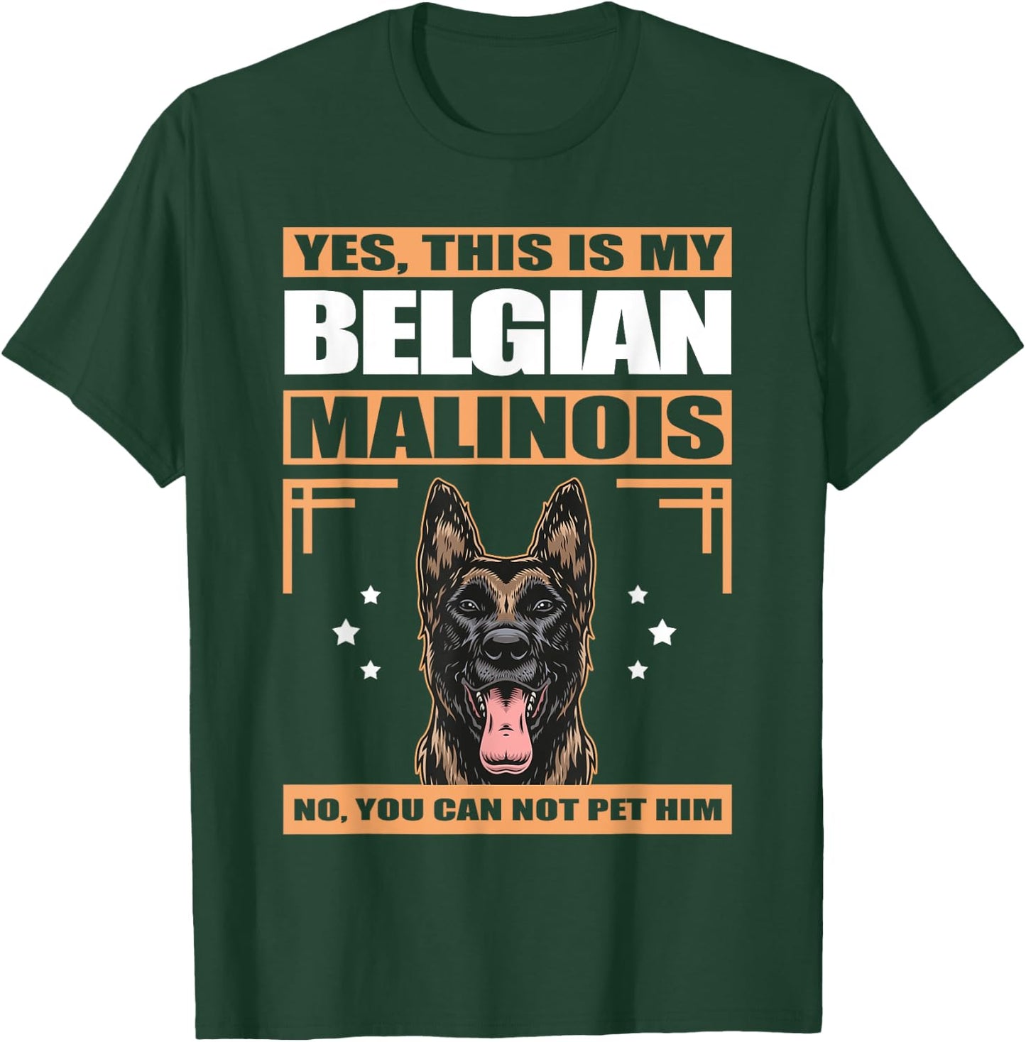 Malinois Dog Owner This Is My Belgian Malinois Men Women T-Shirt - T-Shirt | Forest