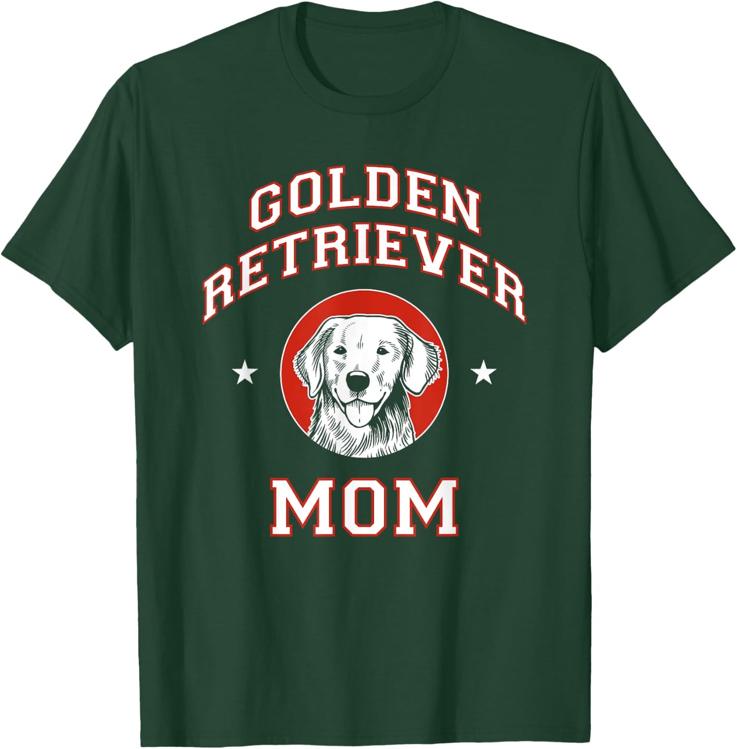 Golden Retriever Mom Dog Mother T-Shirt - T-Shirt | Forest