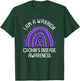 I Am A Warrior Crohn's Disease Awareness T-Shirt - T-Shirt | Forest