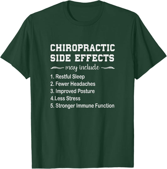 Funny Chiropractic Saying Patriotic Doctor of Chiropractic T-Shirt - T-Shirt | Forest