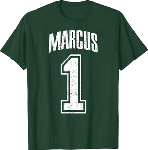 Marcus Supporter Number 1 Greatest Fan T-Shirt - T-Shirt | Forest