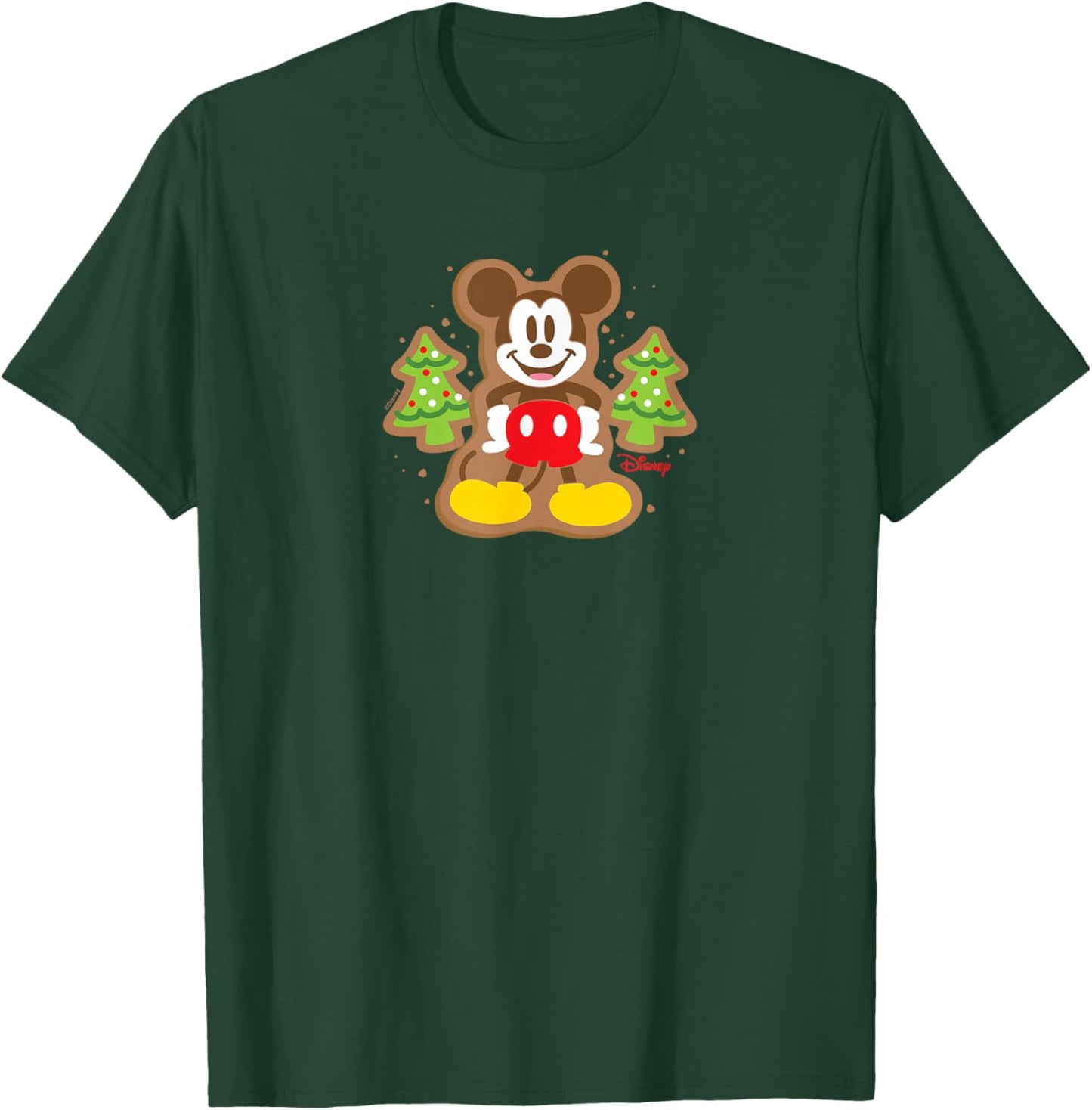 Disney - Mickey Christmas Cookie T-Shirt - T-Shirt | Forest