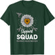 Support Squad Parkinson's Disease Awareness Sunflower T-Shirt - T-Shirt | Forest
