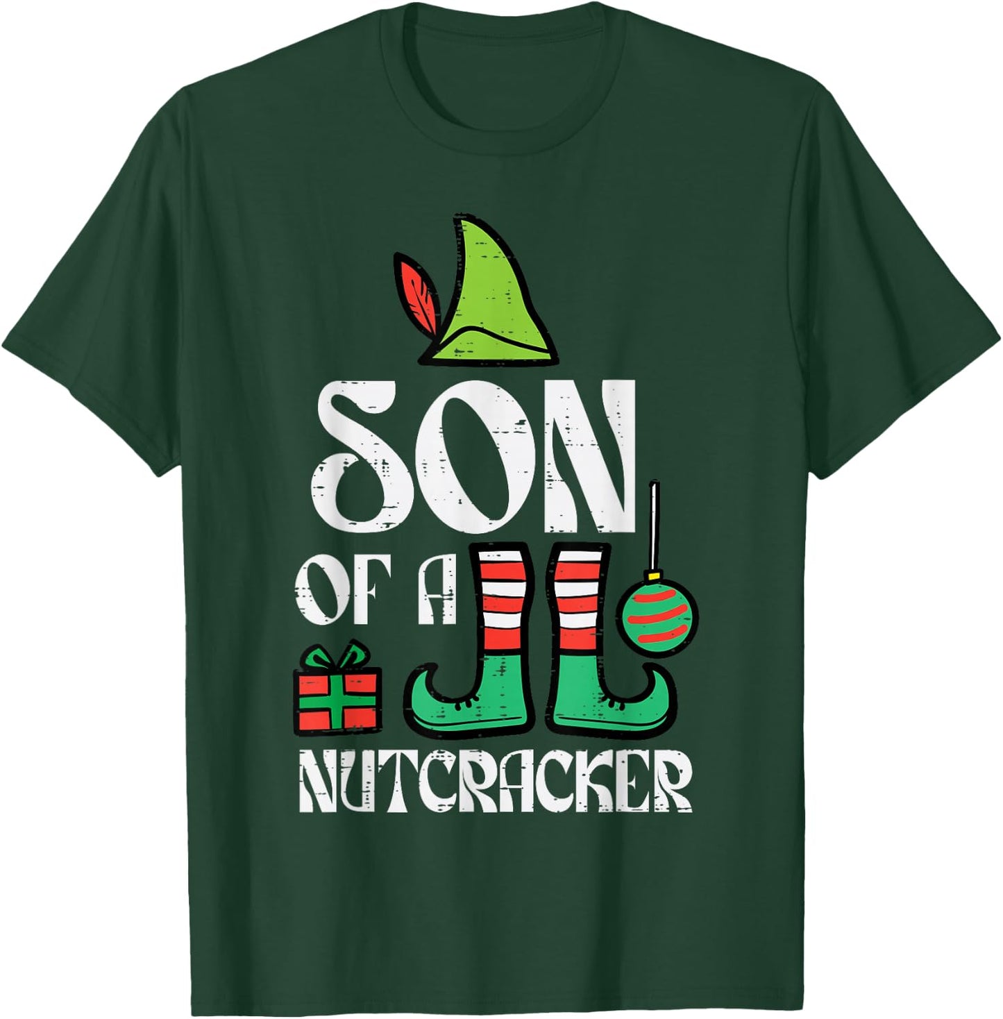 Christmas Son Of Nutcracker Xmas Family Boys Kids Toddler T-Shirt - T-Shirt | Forest