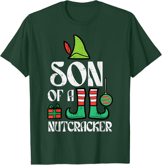 Christmas Son Of Nutcracker Xmas Family Boys Kids Toddler T-Shirt - T-Shirt | Forest