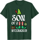 Christmas Son Of Nutcracker Xmas Family Boys Kids Toddler T-Shirt - T-Shirt | Forest