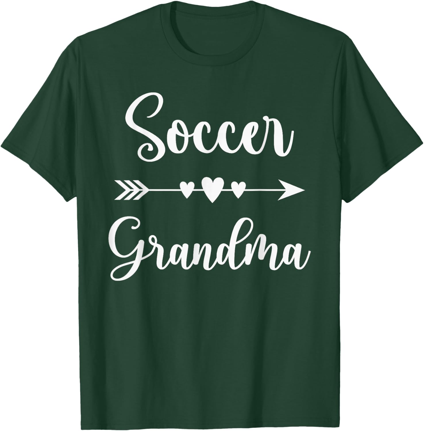 Soccer Grandma Soccer Game Day Cheer Grandma T-Shirt - T-Shirt | Forest