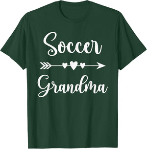 Soccer Grandma Soccer Game Day Cheer Grandma T-Shirt - T-Shirt | Forest
