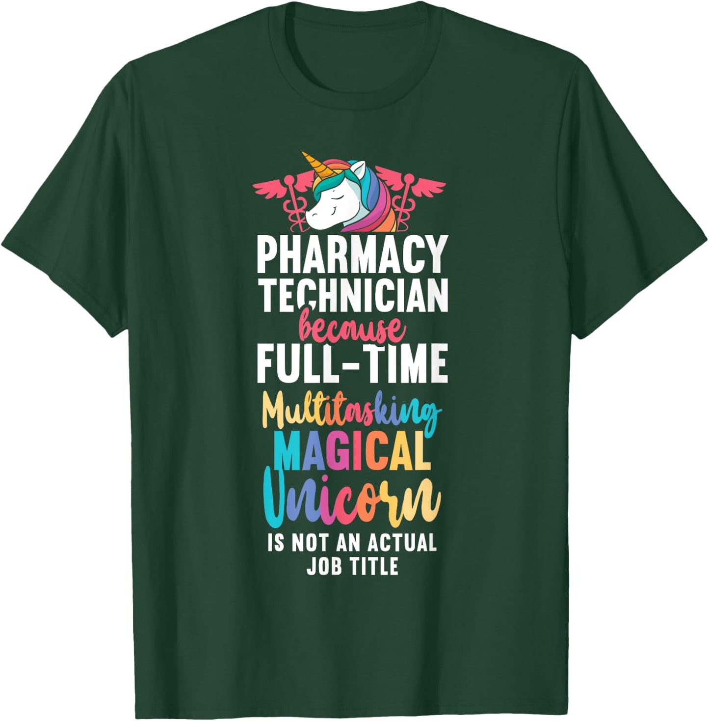 Pharmacy Tech Technician Pharmacist Student Pharmacy T-Shirt - T-Shirt | Forest