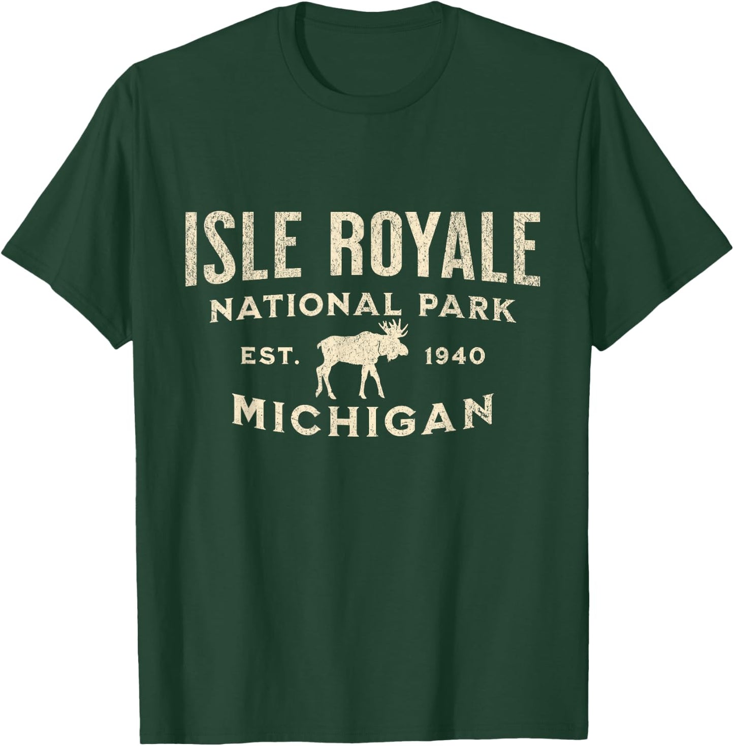 Isle Royale National Park T-Shirt - T-Shirt | Forest