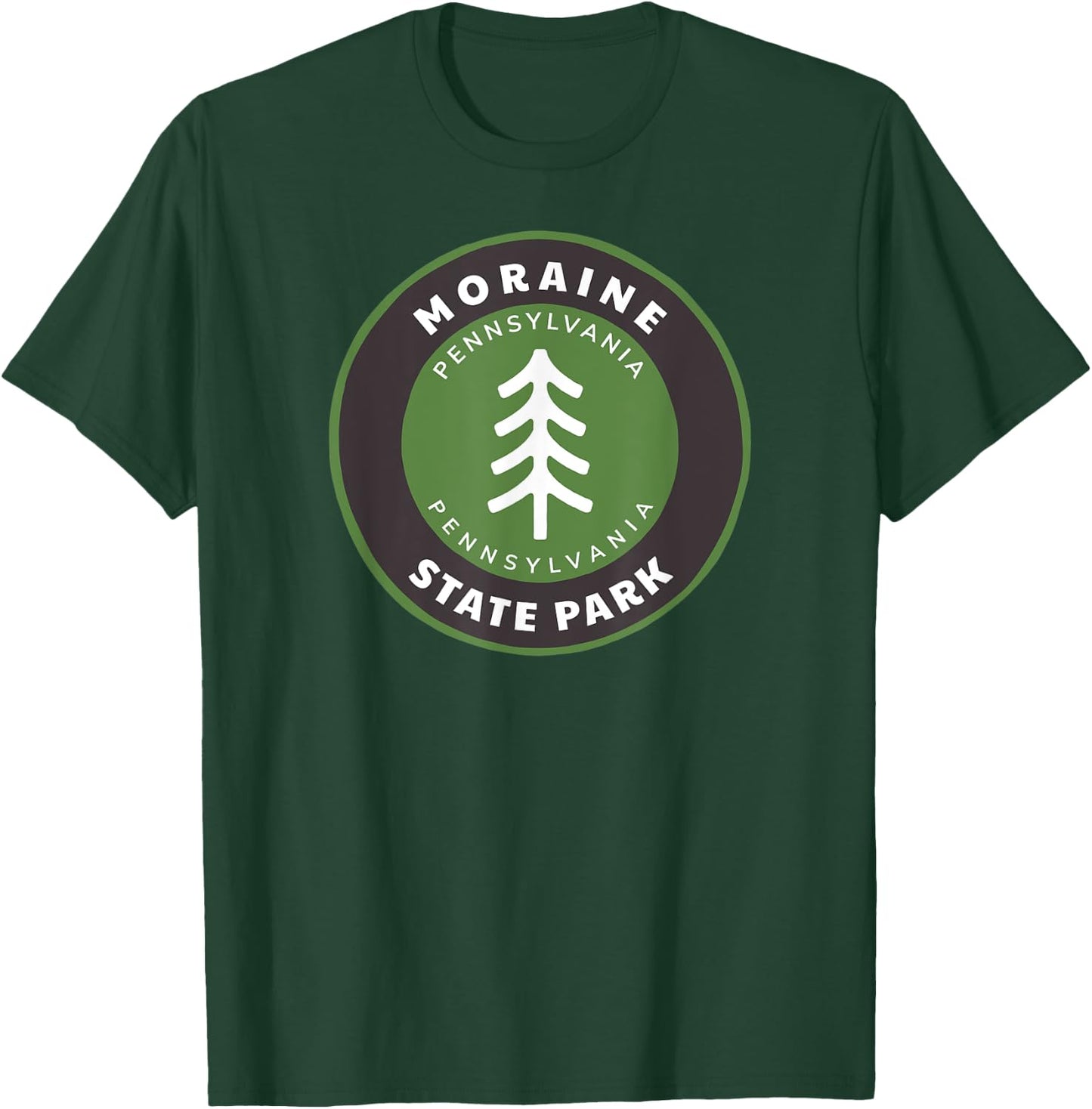 Moraine State Park Pennsylvania PA Vacation Souvenir T-Shirt - T-Shirt | Forest
