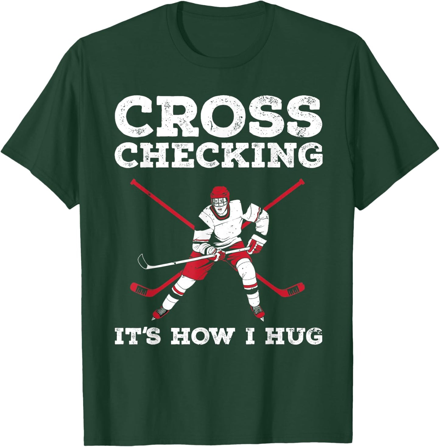 Funny Ice Hockey Art Women Ice Hockey Lover Coach T-Shirt - T-Shirt | Forest