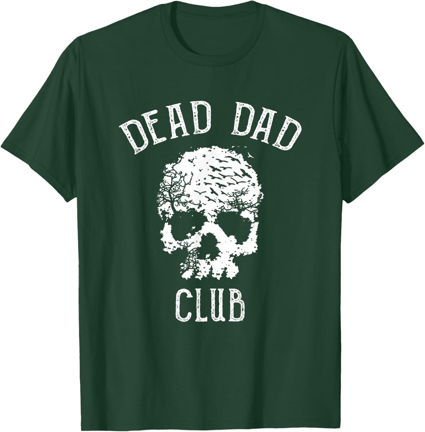 Dead Dad Club Retro Vintage T-Shirt - T-Shirt | Forest