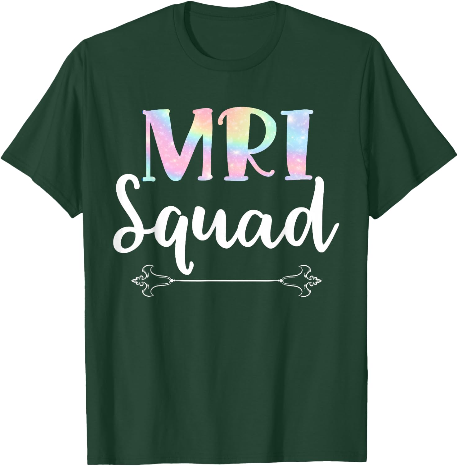 MRI Squad MRI Scan Tech Radiology Red Technician Medical T-Shirt - T-Shirt | Forest