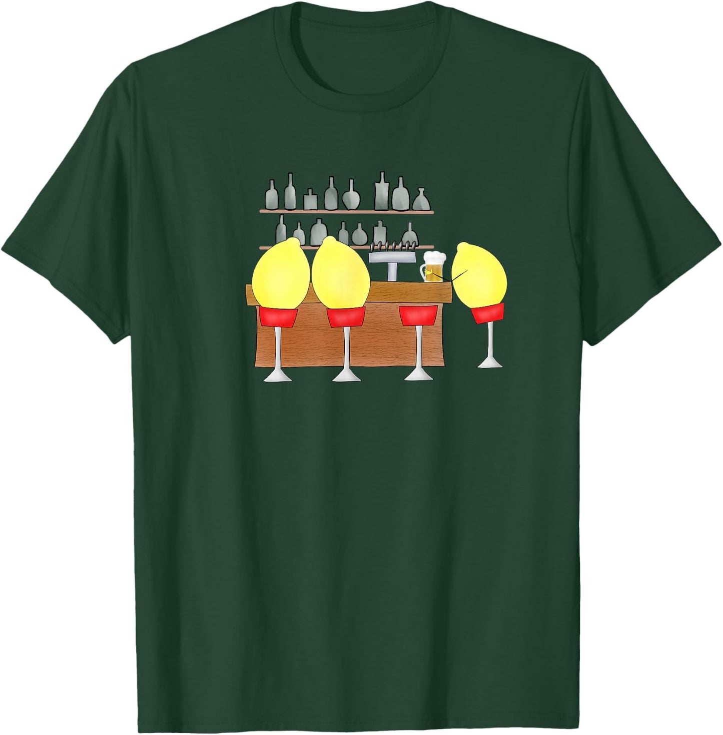 Lemon bar, funny citrus and fruit pun for lovers of sweets T-Shirt - T-Shirt | Forest