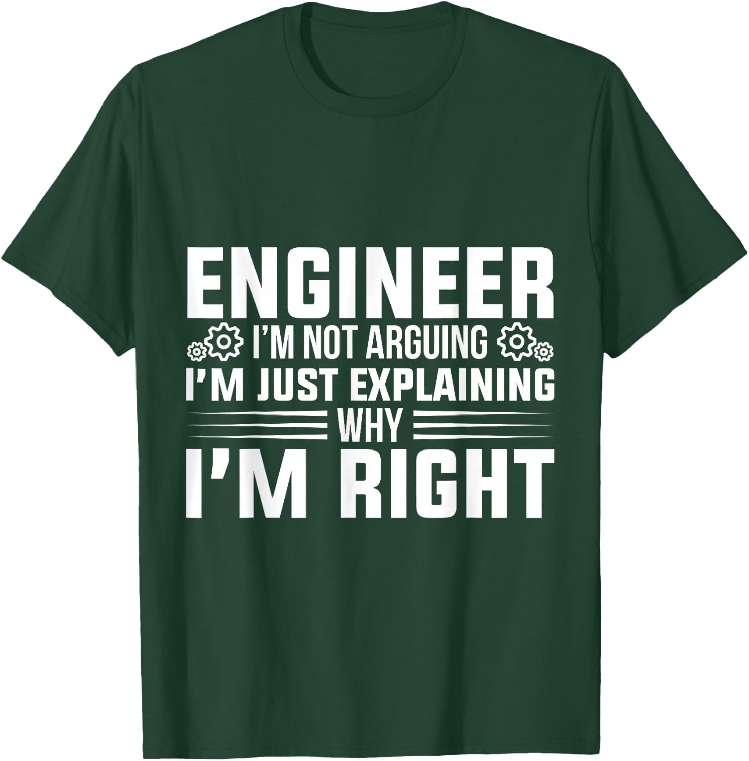 Explained Understanding Engineers Mechanical Engineering T-Shirt - T-Shirt | Forest