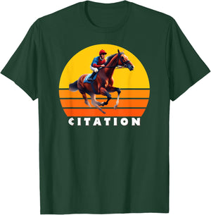 Citation Horse, Thoroughbred, Del Mar, Santa Anita Shirt T-Shirt - T-Shirt | Forest