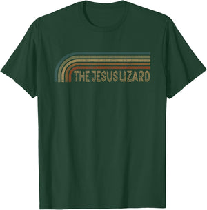 Vintage The Jesus Lizard Retro Stripes Musician T-Shirt - T-Shirt | Forest