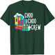 Choo Choo Crew Railway Train Birthday T-Shirt - T-Shirt | Forest