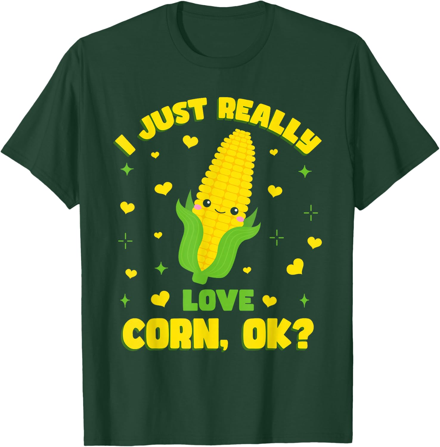 Corn Cob Kids Farming Corn Toddler T-Shirt - T-Shirt | Forest