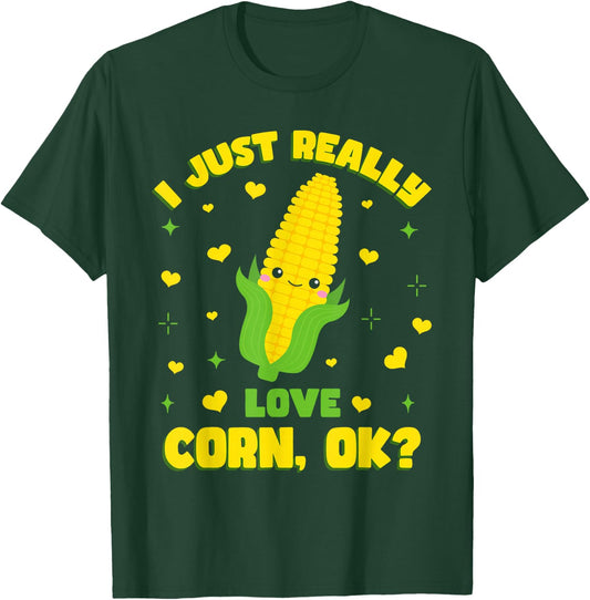 Corn Cob Kids Farming Corn Toddler T-Shirt - T-Shirt | Forest
