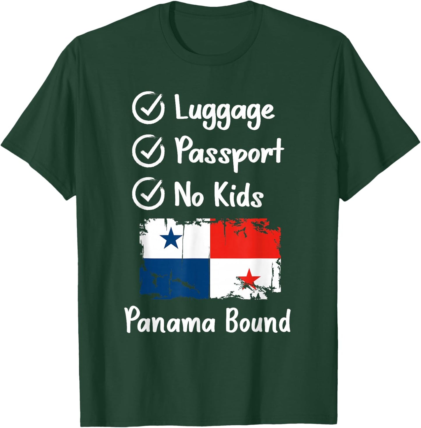Panama Travel Panamanian Trip Panama Vacation T-Shirt - T-Shirt | Forest