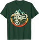 Mountain Bike Downhill Biker Vintage Men Boys MTB T-Shirt - T-Shirt | Forest