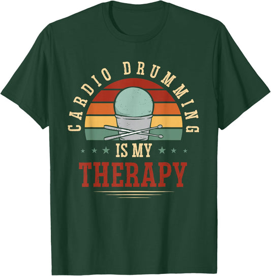 Cardio Drumming Gym Fitness Class Workout T-Shirt - T-Shirt | Forest