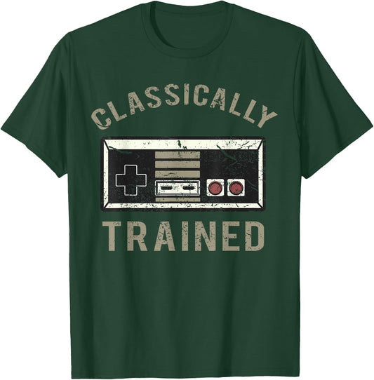 Retro game console, vintage , shirt, game controller T-Shirt - T-Shirt | Forest