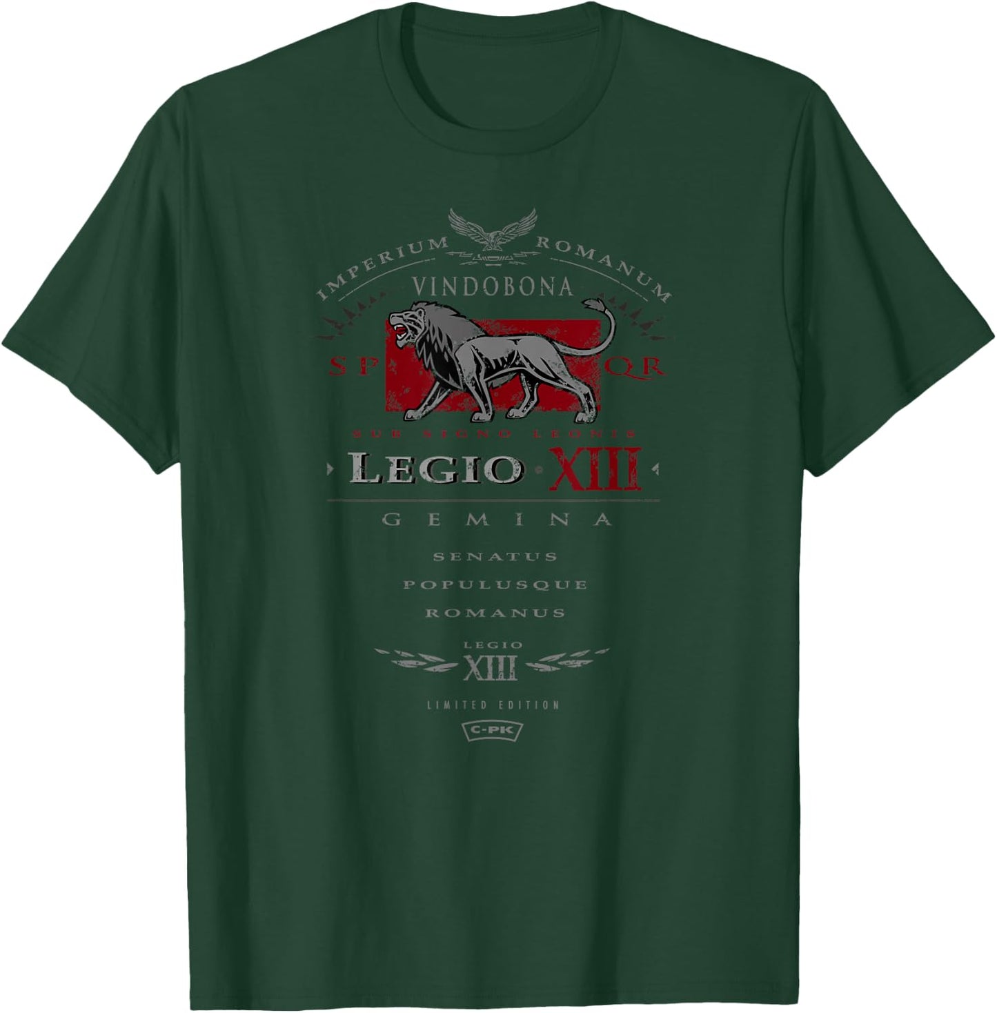 VIENNA - THE 13TH LEGION OF ROME: Eagle and Lion T-Shirt - T-Shirt | Forest