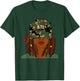 ATL Black Woman From Atlanta Locs Camo T-Shirt - T-Shirt | Forest