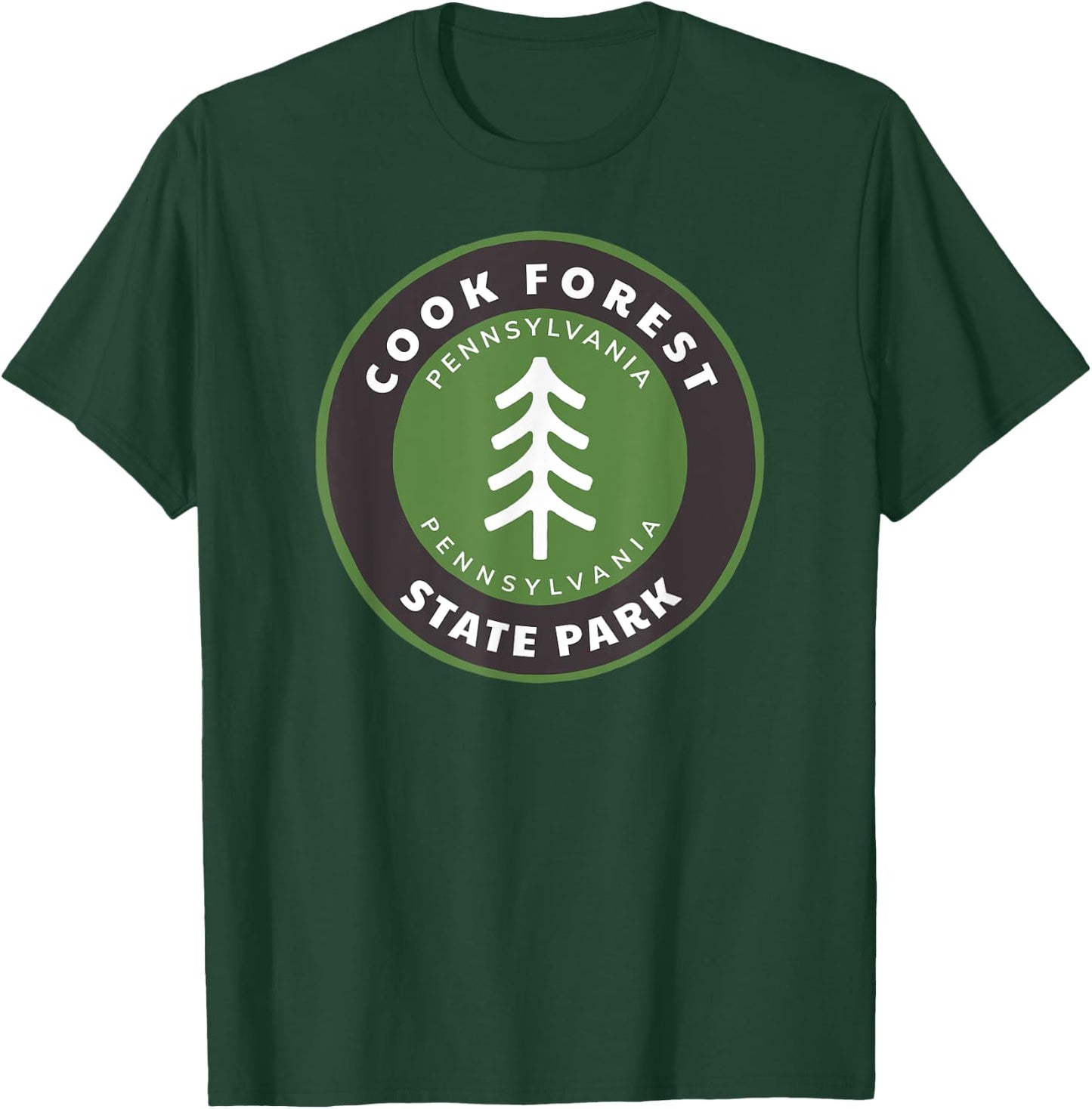 Cook Forest State Park Pennsylvania PA Vacation Souvenir T-Shirt - T-Shirt | Forest