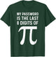 Funny Pi Art For Pi Symbol Lover Men Women Boys Girls Kids T-Shirt - T-Shirt | Forest