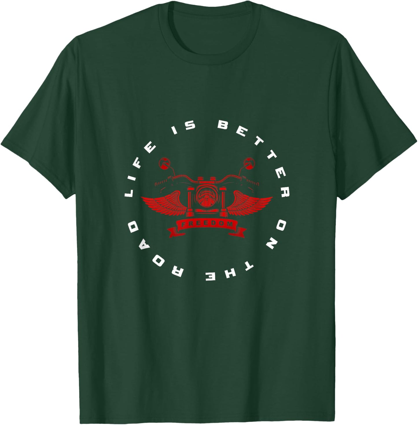 Motorcycle Apparel - Motorcycle T-Shirt - T-Shirt | Forest