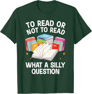 Cute Book Design Women Bookworm Reader Book Lover T-Shirt - T-Shirt | Forest