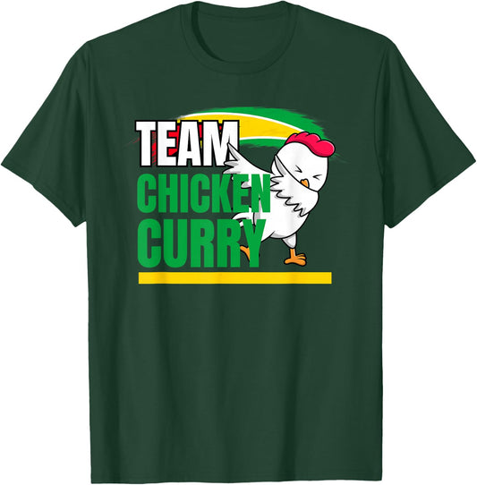 Caribbean Cricket Apparel - Guyana & Trinidad Patriotic Cricket - Black - Small - Short Sleeve - - Regular Fit - Cotton 65% Polyester 35% T-Shirt - T-Shirt | Forest