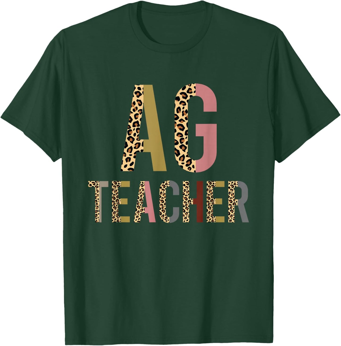 AG Teacher Farmer Life Agriculture Teacher T-Shirt - T-Shirt | Forest