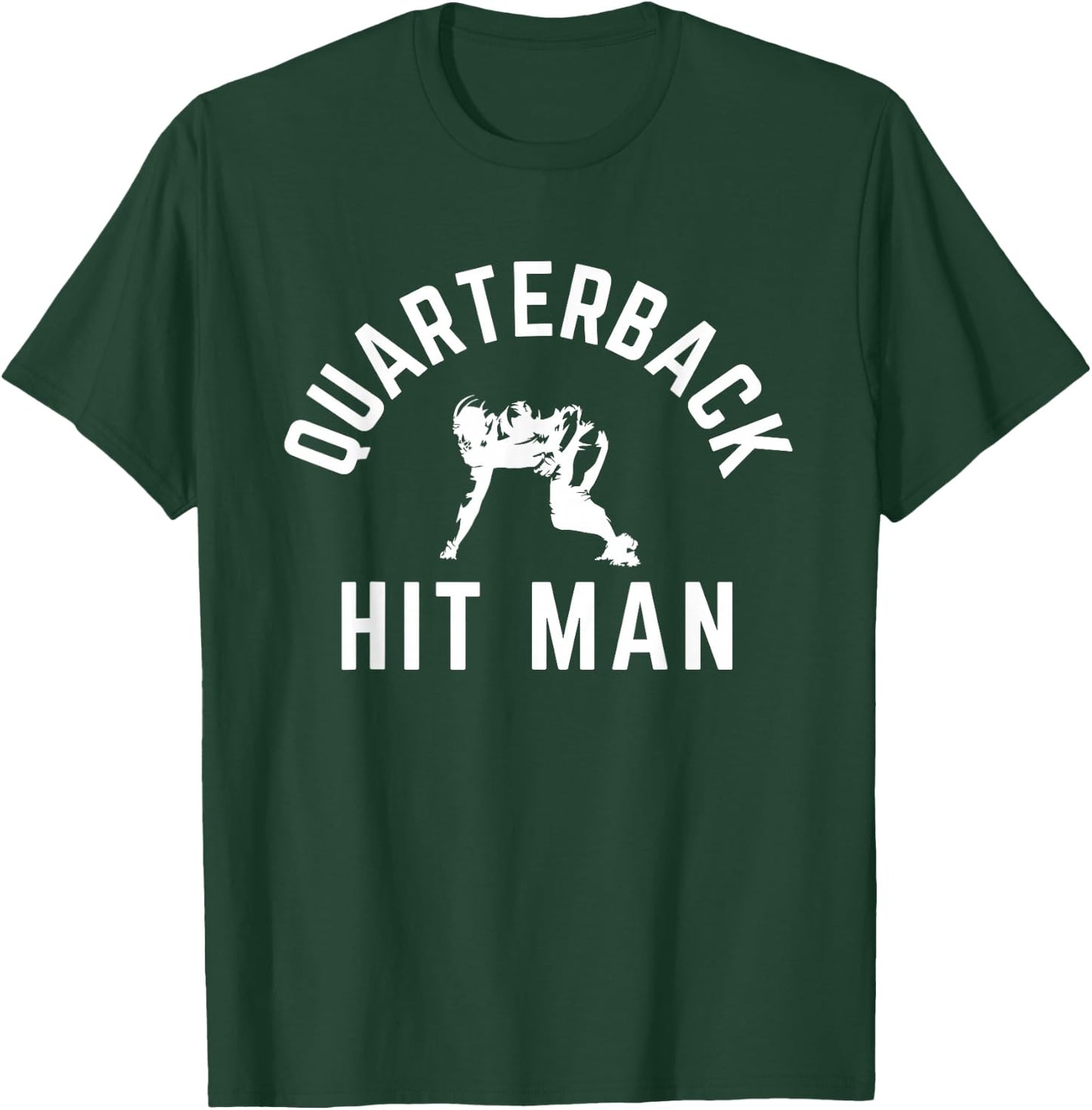 Motivational Football Linemen Gameday Quote for Lineman T-Shirt - T-Shirt | Forest
