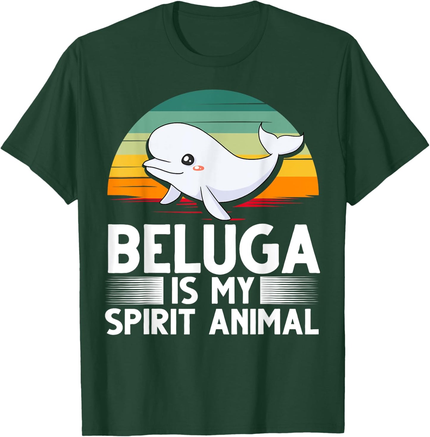 Beluga Whale Baby Animal T-Shirt - T-Shirt | Forest