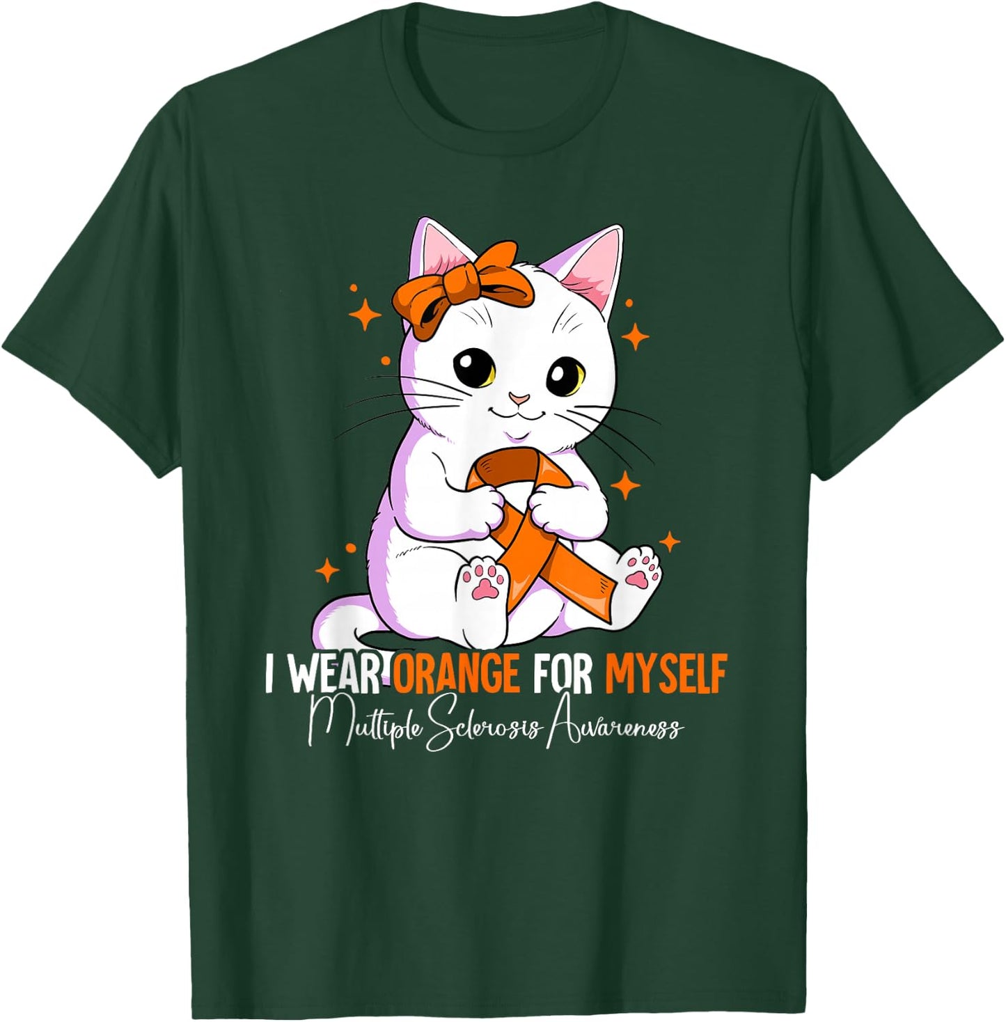 Multiple Sclerosis Awareness T-Shirt - T-Shirt | Forest