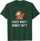 Funny Monkey Guess Monkey Butt Women Girls Ape Cute Monkey T-Shirt - T-Shirt | Forest