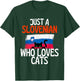 Just A Slovenian Who Loves Cats For all of Slovenia T-Shirt - T-Shirt | Forest
