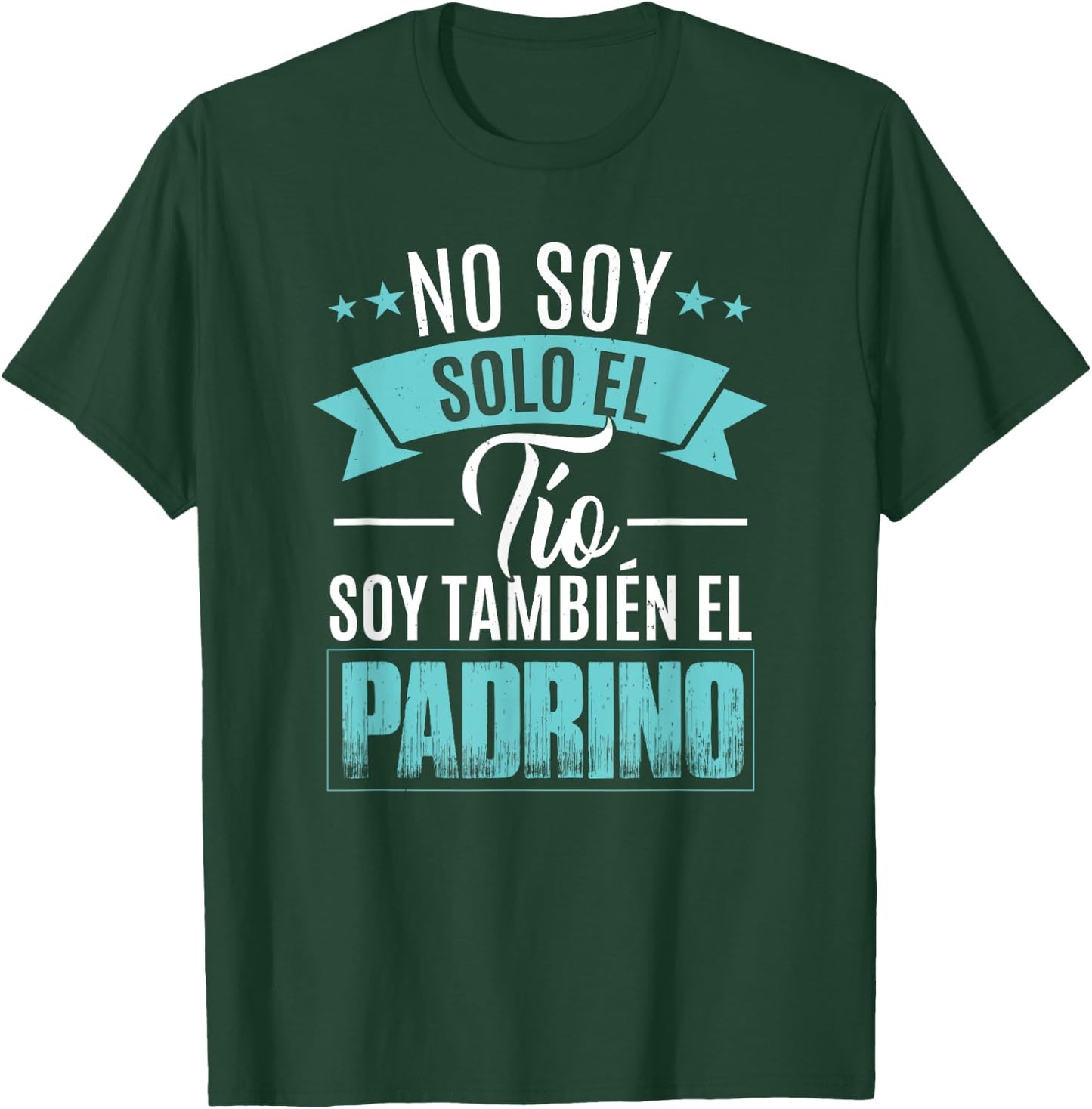 Tío Padrinos Bautizo T-Shirt - T-Shirt | Forest