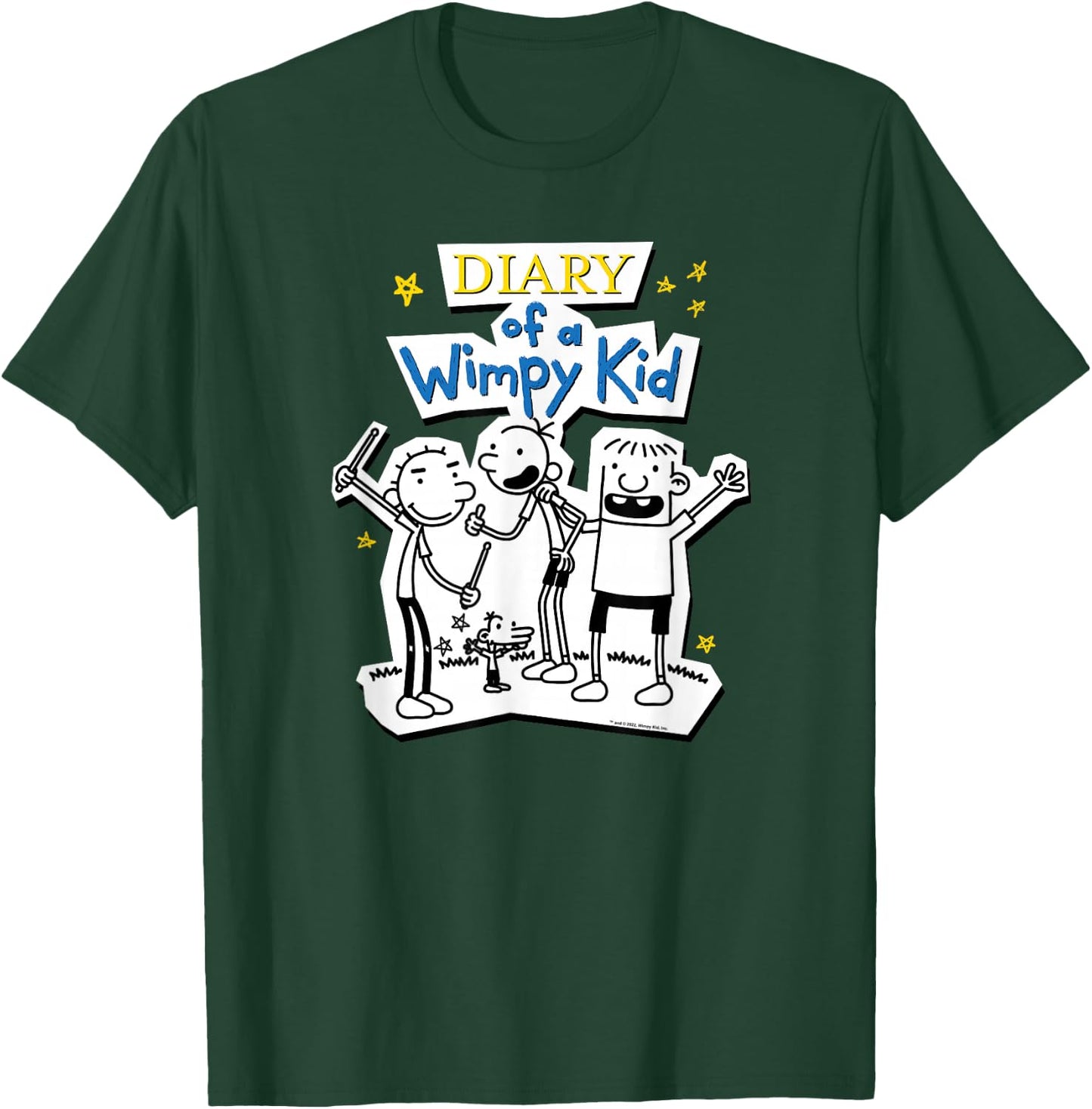 Diary of a Wimpy Kid Wimpy Kid Group Small T-Shirt - T-Shirt | Forest