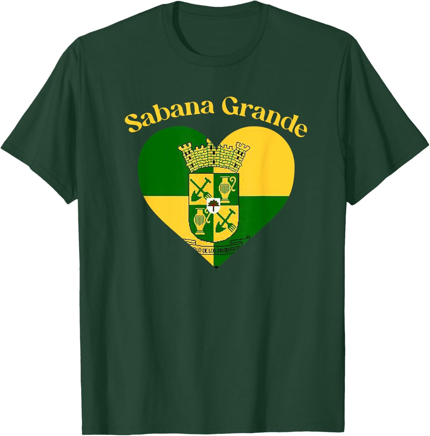 Sabana Grande Puerto Rico Patriotic Apparel Women Kids Men T-Shirt - T-Shirt | Forest