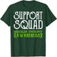 Duchenne Muscular Dystrophy Awareness Support Squad Month T-Shirt - T-Shirt | Forest
