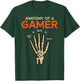Anatomy of A Gamer Skeleton Hand Funny Men Boys Kids Teens T-Shirt - T-Shirt | Forest